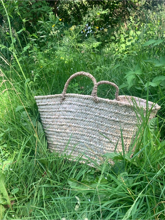Handmade Handbags - New picnic basket bag handmade beach basket